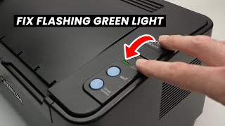 Fix Flashing Green Light on Pantum P2500W amp P2502W Printer [upl. by Norraf]