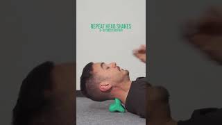 Neck and Suboccipital trigger pointing to RELIEVE TENSION HEADACHES with TriAid [upl. by Lyrahs]