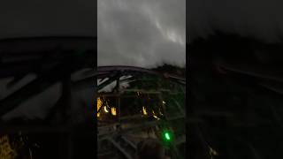 Iron Gwazi BACK ROW Busch Garden trending shorts rollercoaster amusementpark cedarpoint disney [upl. by Rabah]