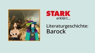 Literaturgeschichte Barock  STARK erklärt [upl. by Llecrup568]