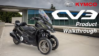 KYMCO CV3  Walkthrough Video [upl. by Charlotte7]