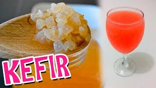 Refrigerante de Kefir  Marido Saudável [upl. by Nnairak468]