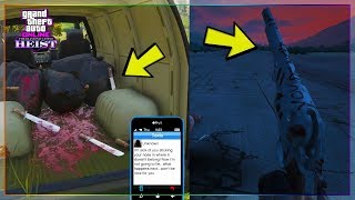 GTA ONLINE 5 LOCATIONS TO FIND THE BLACK VAN TO SOLVE SLASHER KILLER MYSTERY [upl. by Adon]