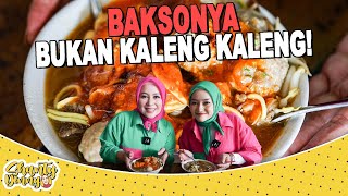 NIH BAKSO DAGINGNYA TEBEL TEBEL BUKAN KALENG KALENG EMANG BAKSO BU ANI [upl. by Sarchet]