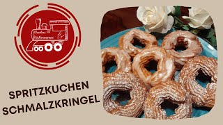 SPRITZKUCHEN  SCHMALZKRINGEL 🤩 [upl. by Manwell]