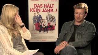 Simon Baker Exclusive Interview I Give It A Year  Das hält kein Jahr IGIAY [upl. by Etiuqram]