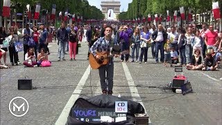 Hallelujah  Leonard Cohen cover by Yuri Menna in Paris [upl. by Low]