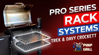 PRO SERIES Rack System for Trek and Davy Crockett Green Mountain Grills [upl. by Alderman808]