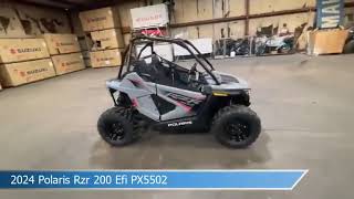 2024 Polaris Rzr 200 Efi PX5502 [upl. by Stern]