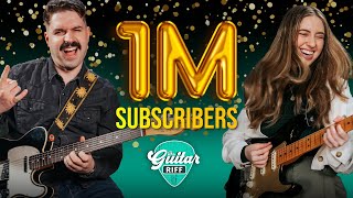 1M Subscribers Party  The Guitar Riff Ep 13 [upl. by Aihtenyc11]