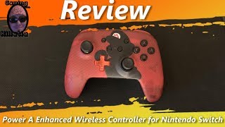 Gaming With Killatia PowerA Enhanced Wireless Controller for Nintendo Switch Review [upl. by Adelia]