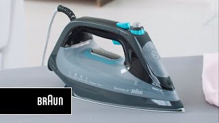 Braun TexStyle 9 Steam Iron – Braun’s fastest steam iron  Introduction [upl. by Oberheim]