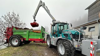 ⁠Mist laden und Ausbringen pfanzeltTV StrautmannVideo [upl. by Torhert162]