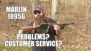 Marlin 1895 Guide Gun Problems Customer Service [upl. by Olim]