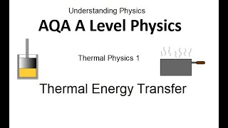 AQA A Level Physics Thermal Energy Transfer [upl. by Amik233]