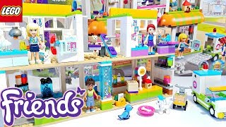 Lego Friends Heartlake City Pet Center Building Review 41345 [upl. by Liebowitz464]