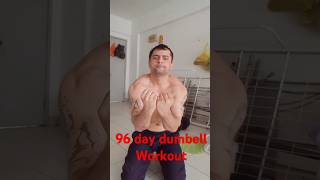 96 day dumbell workout challangehindi motivation Ankitbaiyanpuria [upl. by Alleinnad972]