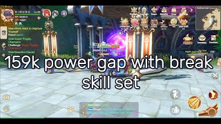 DRACONIA SAGA DREAM TOWER 159K POWER GAP NO PROBLEM [upl. by Nevsa]