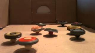 12 way beyblade battle [upl. by Nillek500]