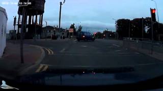 Van driver brakes all the rules in Newbridge cokildare IRELAND [upl. by Wettam678]