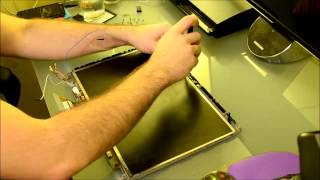 Tutorial how to replace the Magnesium LCD brace on a Lenovo Thinkpad broken hinge issue [upl. by Goda755]