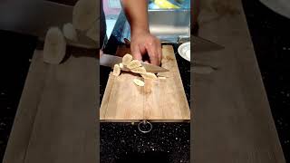 Cutting skills of banana asmrsounds satisfying highlights shorts short youtubeshorts [upl. by Ester823]