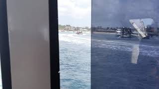 Ferry Reaching Nusa penida island Bali [upl. by Mutua]