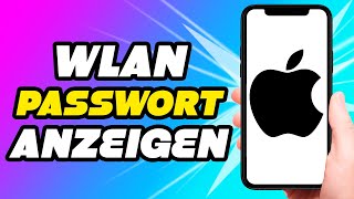 Wie kann man das Wlan Passwort anzeigen lassen  Iphone [upl. by Bresee502]