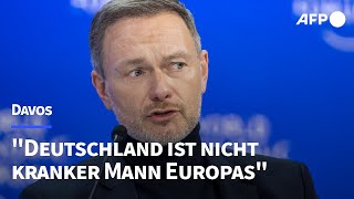 Lindner Deutschland ist kein kranker sondern ein quotmüder Mannquot  AFP [upl. by Calida]