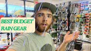 The best BUDGET RAIN GEAR [upl. by Ev]