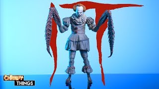 NECA Ultimate Pennywise Dancing Clown Figure Review IT 2017 [upl. by Edelman]