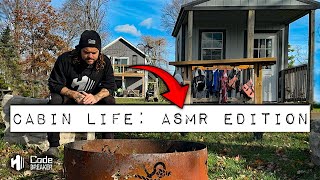 Day in the Life at my Garage House Cabin on the Lake ASMR Camping Edition [upl. by Follansbee947]