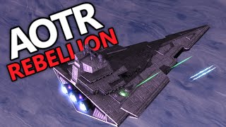 Imperial MISTAKE Star Wars Empire at War AOTR Mod Rebellion S4 Ep45 [upl. by Salakcin]