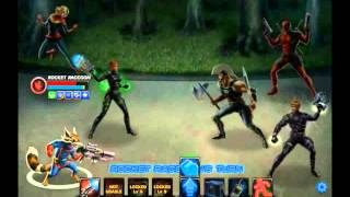 Rocket Raccon amp Tacticians Empowered Armor  Marvel Avengers Alliance MAA [upl. by Molly]