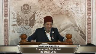 CS225  Kadir Mısıroğlu  Cumartesi Sohbeti 26012019 [upl. by Odlanyar]