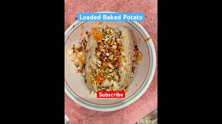 Loaded Baked Potato eastandwestfusion viral viralshorts odiafood bakedpotato [upl. by Vedi922]