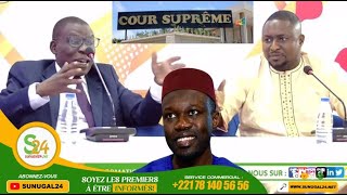 Mass Mboup et Farba Senghor chauffent le plateau grosse polémique autour de Sonko et sa candidature [upl. by Roberts]