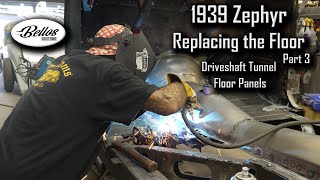 1939 Lincoln Zephyr  Replacing the Floor Part 3 [upl. by Beaver]