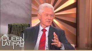 President Clinton Plays the Sax on Television  The Queen Latifah Show [upl. by Goody]