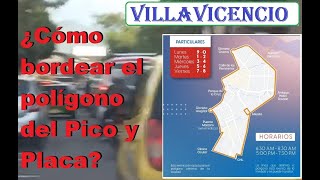 CÓMO DELINEAR EL POLÍGONO DEL PICO Y PLACA EN VILLAVICENCIO ENERO 162024 [upl. by Katie]