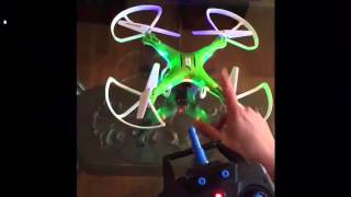 How To Operate The Q Copter Drone Quadcopter with HD Camera [upl. by Alekat554]