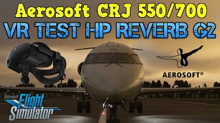 MSFS  CAN YOU FLY THE AEROSOFT CRJ IN VR [upl. by Leonhard506]