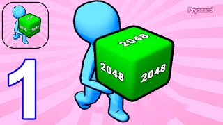 Merge The Blocks 2048  Gameplay Walkthrough Part 1 32768 Number Unlocked iOS Android [upl. by Oleta815]