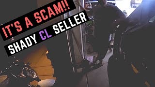 BUYER BEWARE This Guy Tries to Pull a Fast Scam Sketchy Craigslist Deal [upl. by Novello]