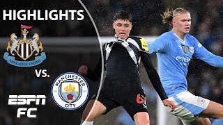 Manchester City vs Newcastle  FA Cup Highlights  ESPN FC [upl. by Ayoj]