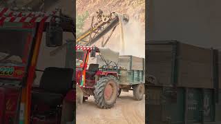 Mahindra tractors loading video JCB machine [upl. by Lil]