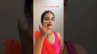 Try this nose ring hack 😱 nosering viralhacks navratrispecial [upl. by Latsirhc66]