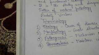 Introduction of pathology [upl. by Natica]