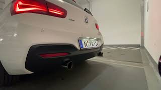 BMW 140i xDrive Special Edition M Performance Exhaust Garage Start [upl. by Nadnarb547]