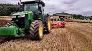 Kuhn Vari Leader John Deere 7r [upl. by Novak560]